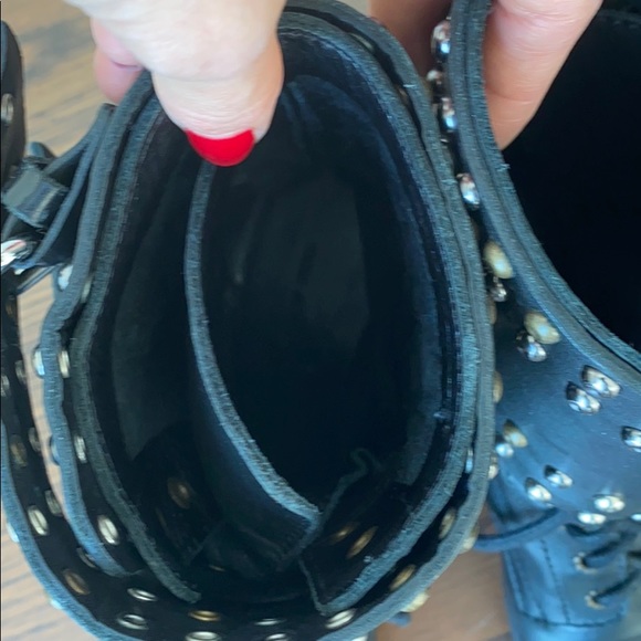 Isabel Marant studded combat boots size 38 - Picture 5 of 8